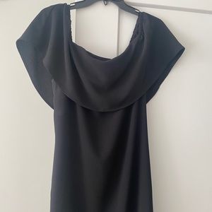 Charles Henry strapless dress